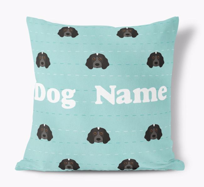 Icon Pattern: Personalised {breedFullName} Soft Touch Cushion